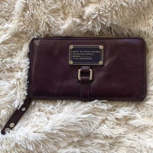 Marc by Marc Jacobs Aubergine Continental Wallet